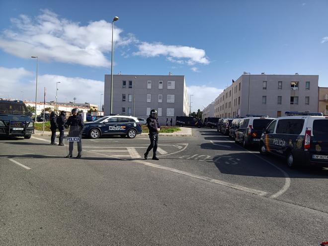 Desalojo en Castillo del Romeral