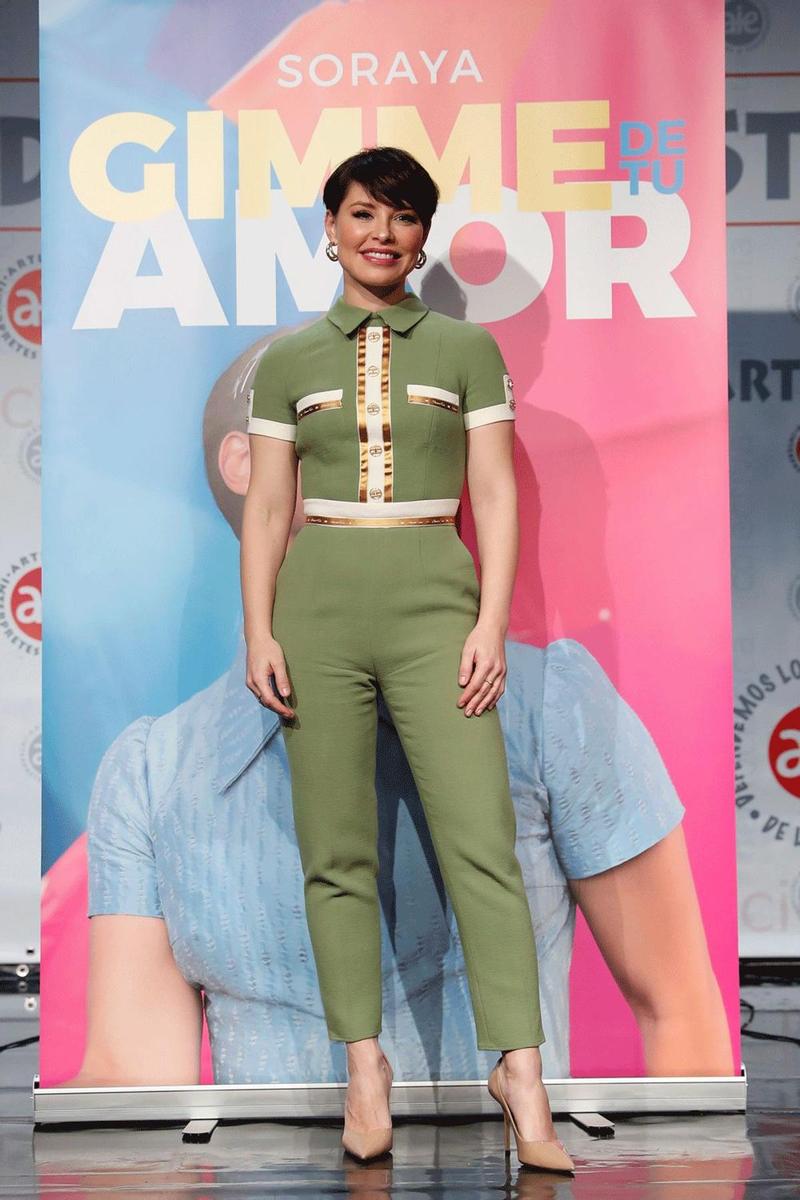 Soraya Arnelas, con lookazo de Elisabetta Franchi