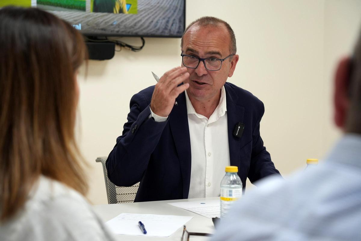 El director de Mediterráneo, Ángel Báez.