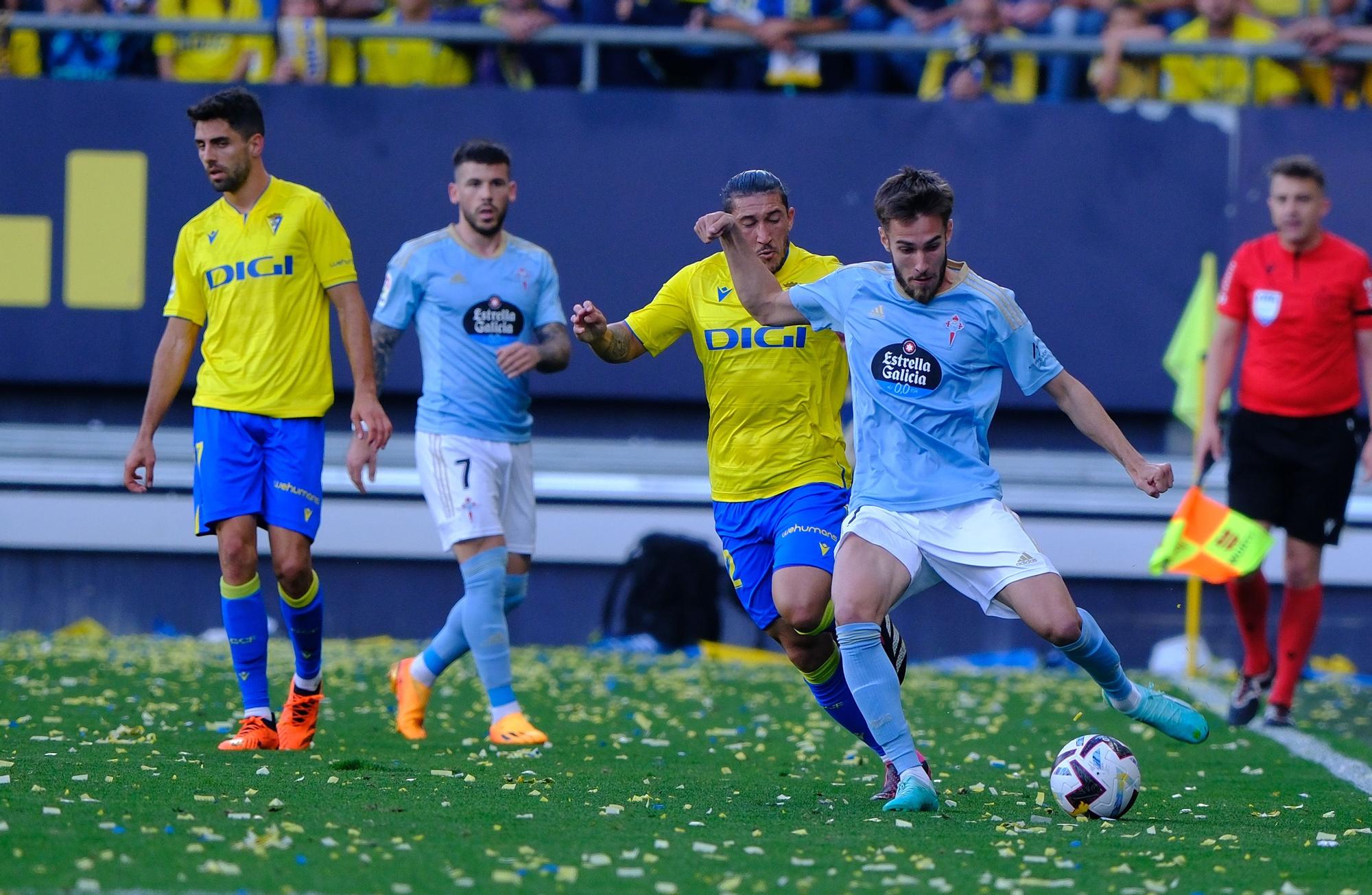 Todas las imágenes de la derrota del Celta ante el Cádiz