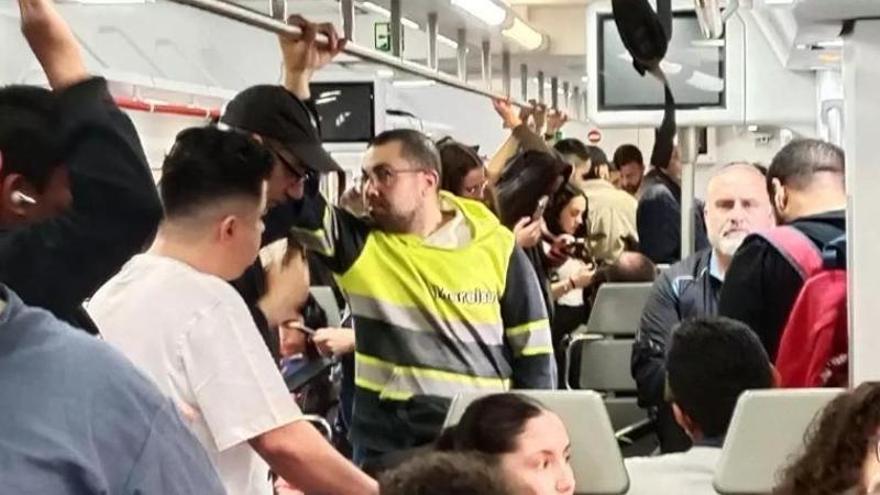 Un nuevo robo de cable de cobre entre Almussafes y Silla provoca retrasos en los trenes