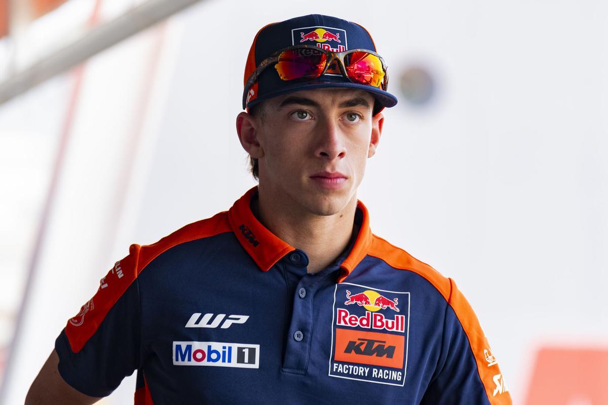 El piloto español de MotoGP Pedro Acosta.