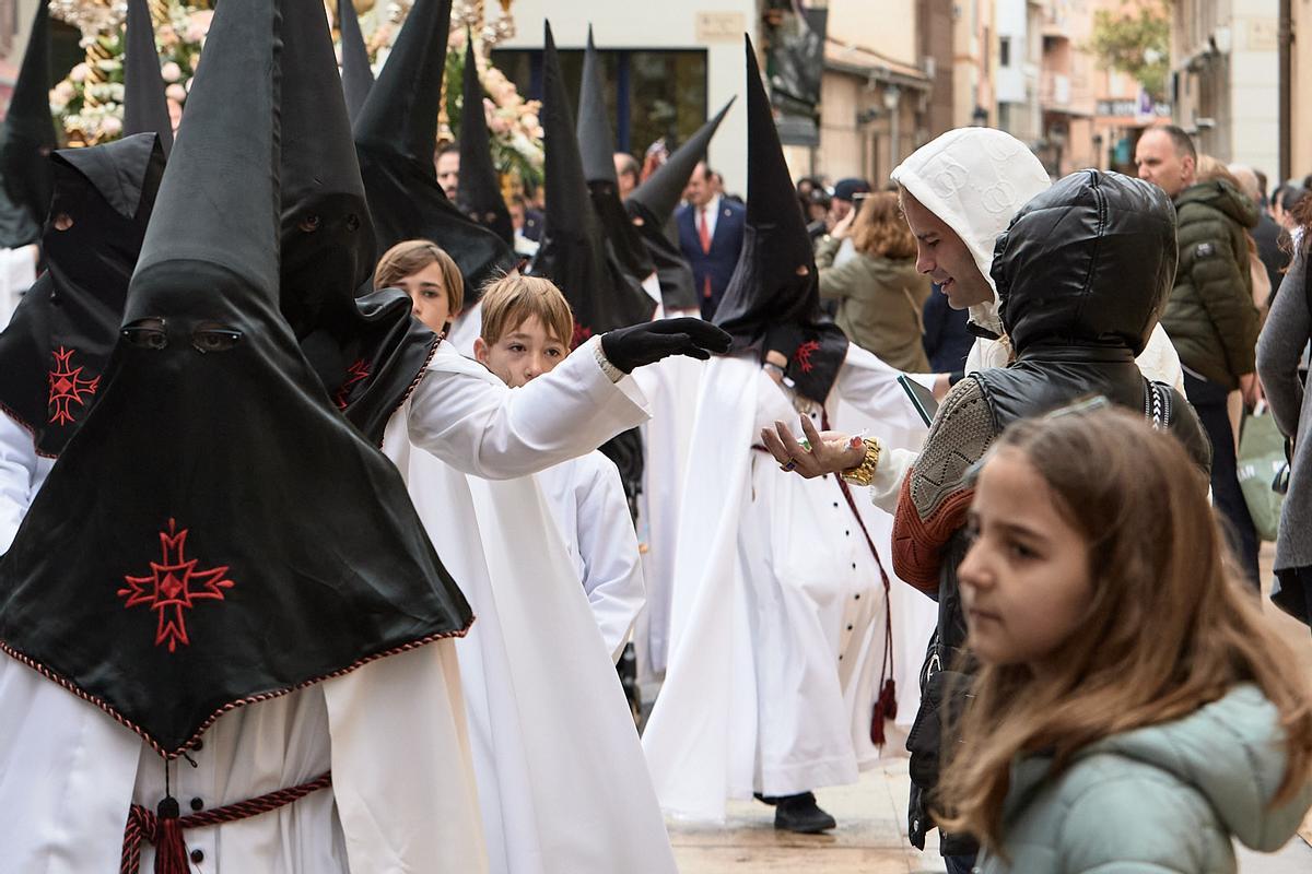 Gl Riso El Encuentro Glorioso que cierra la Semana Santa de Gandia