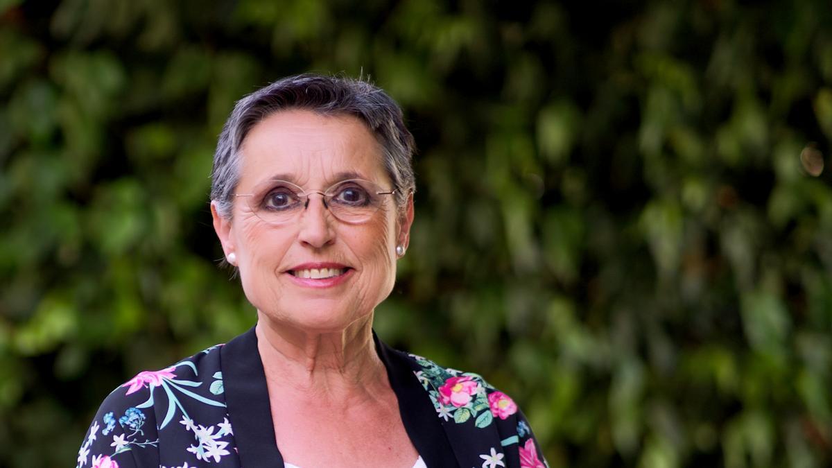 Carmen Flores, actual alcaldesa y candidata por IU.