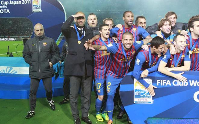 El FC Barcelona ganó el Mundial de Clubes 2011 tras imponerse al Santos