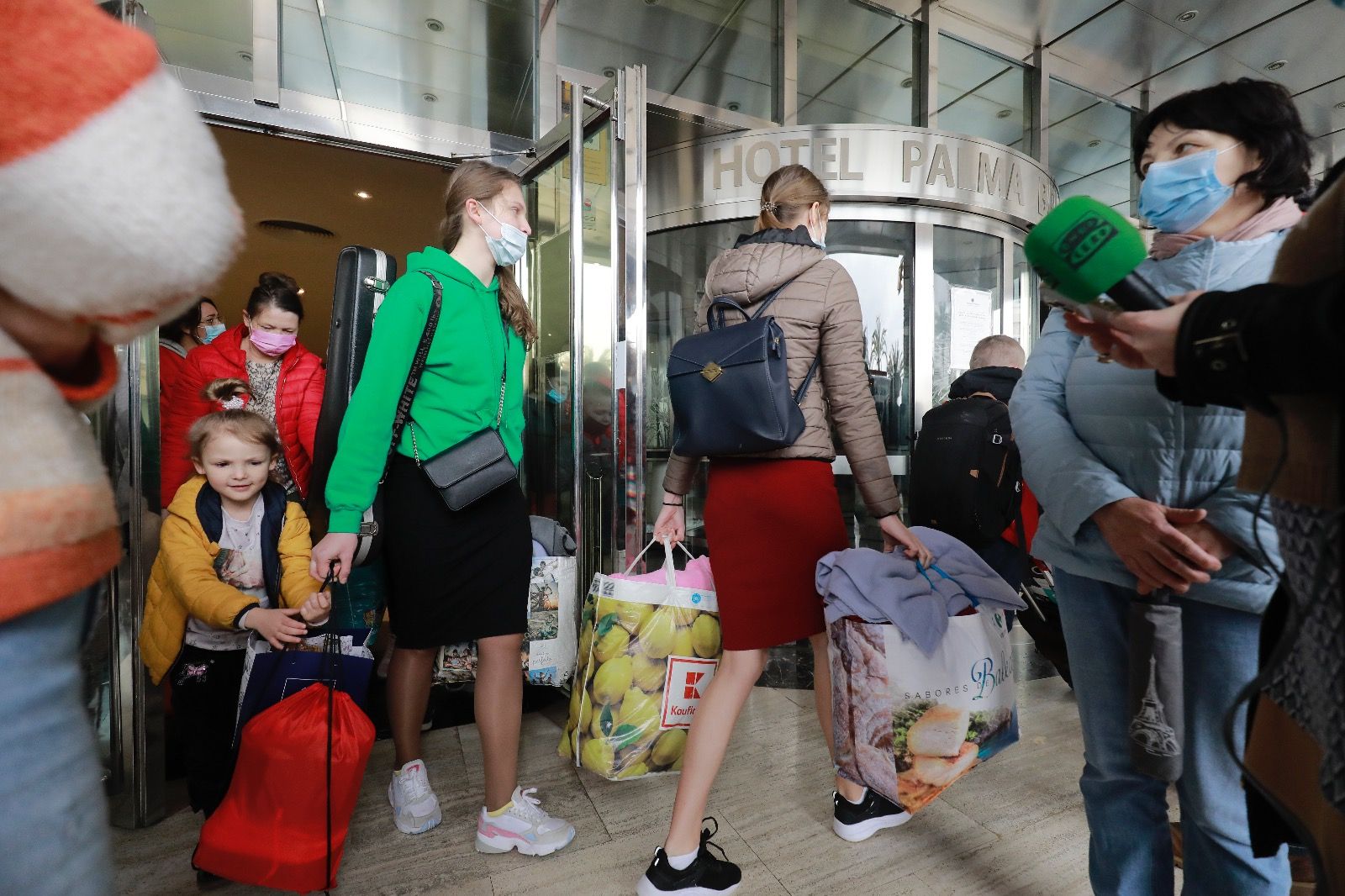 Los refugiados ucranianos se hospedan con alivio en el Sant Joan de Déu