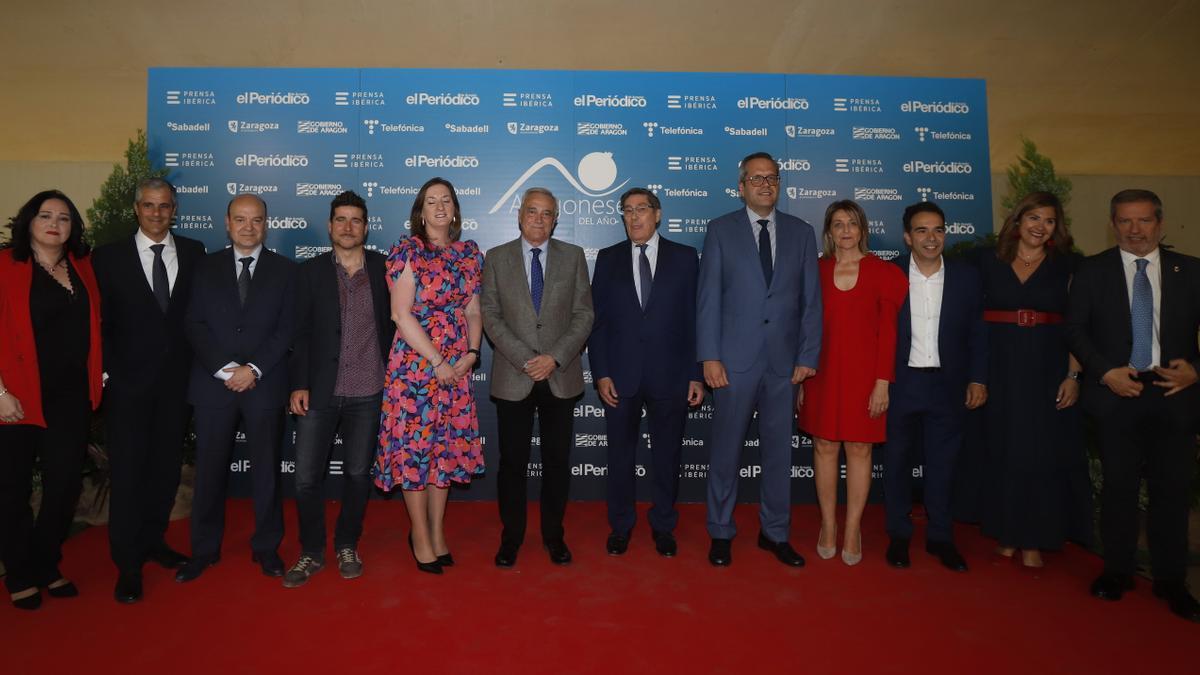 FOTOGALERÍA | Photocall de los Aragoneses del Año 2023