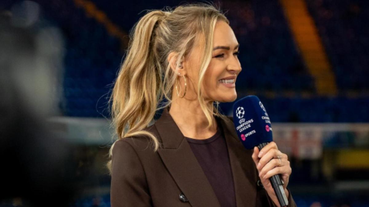 Laura Woods, presentadora de televisión