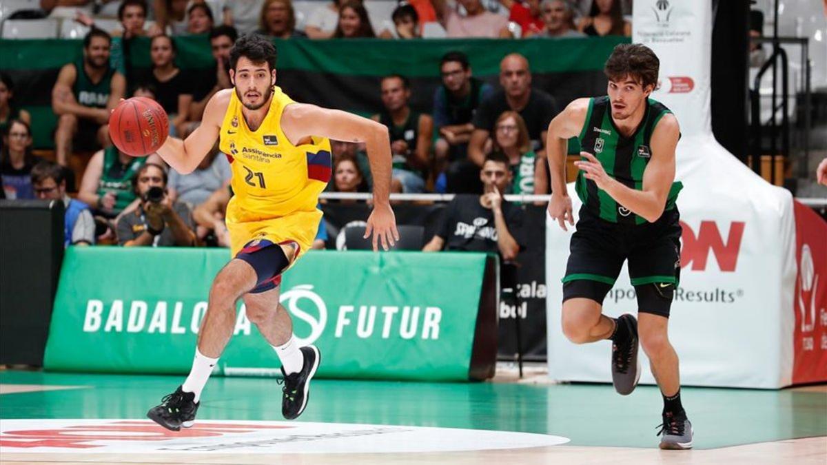 El Barça se impuso al Joventut en el Olímpic