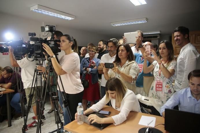 Primarias del PSOE en Canarias, julio 2017