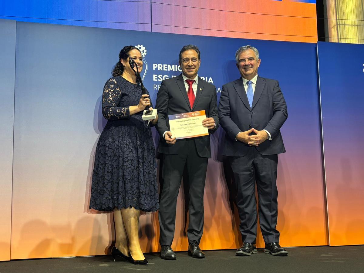 El consejero, Juan María Vázquez, en la clausura de los Premios ESG-Industria 2026.