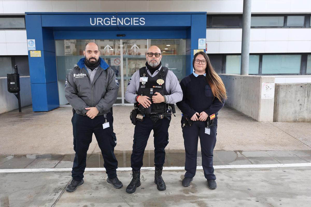 Jose Carlos Granda Martínez, guardia jurado del Hospital Can Misses de Ibiza