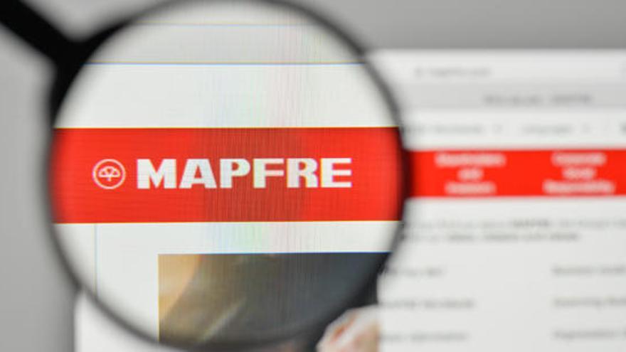 Una imagen del logo de Mapfre.