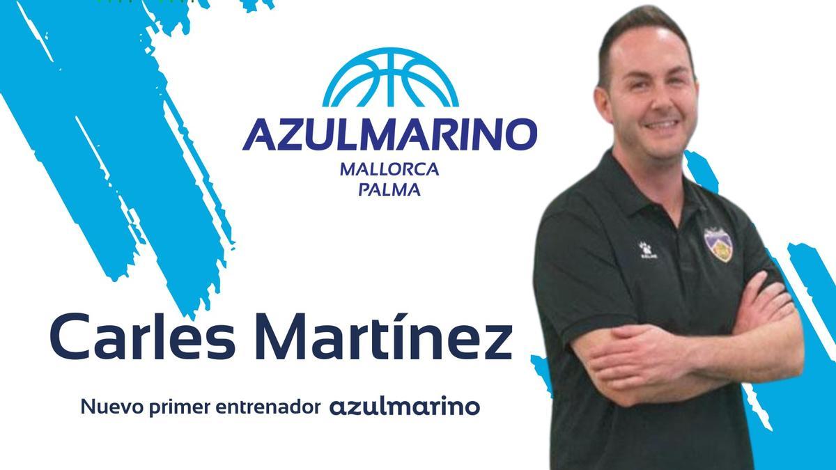 Carles Martínez es el nuevo entrenador del Azul Marino Sant Josep