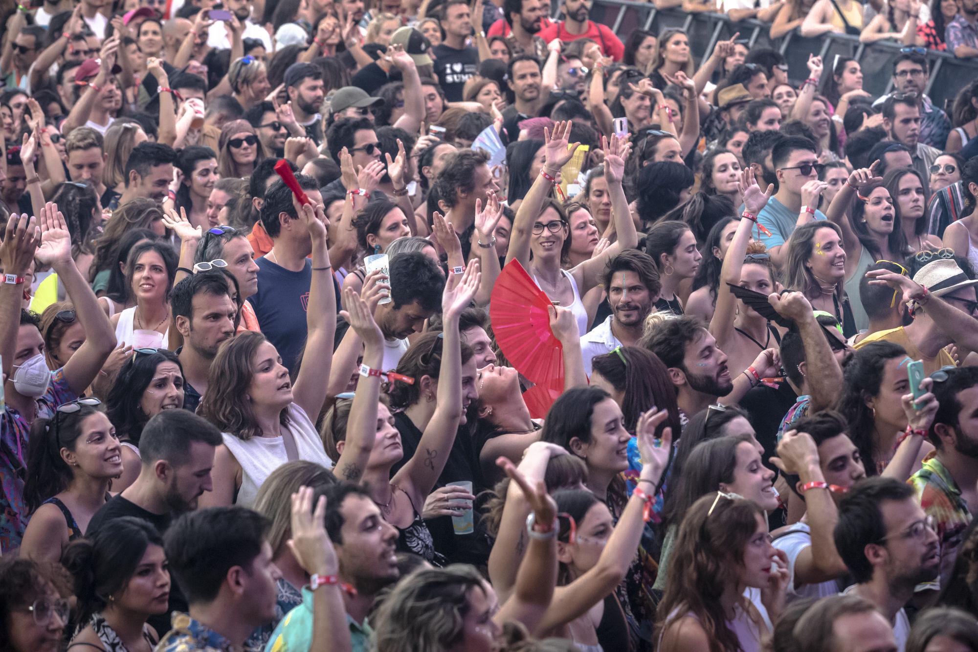 Las fotos de la primara jornada multitudinaria del Mallorca Live Festival