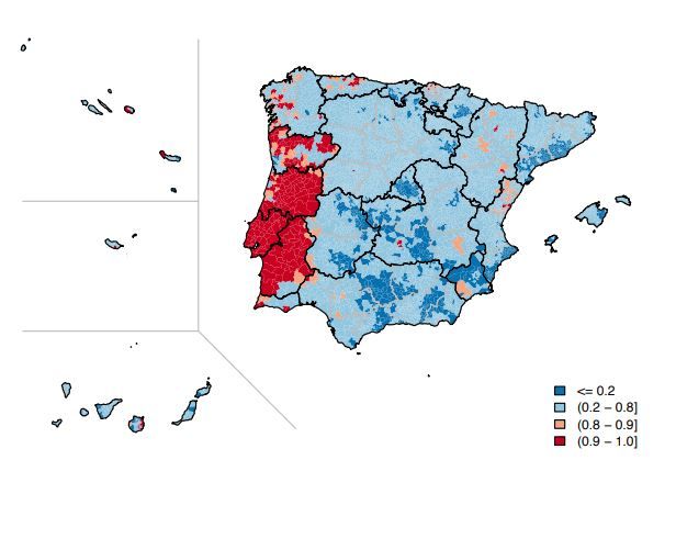 Atlas de la mortalidad por cáncer en España y Portugal (2003-2012).