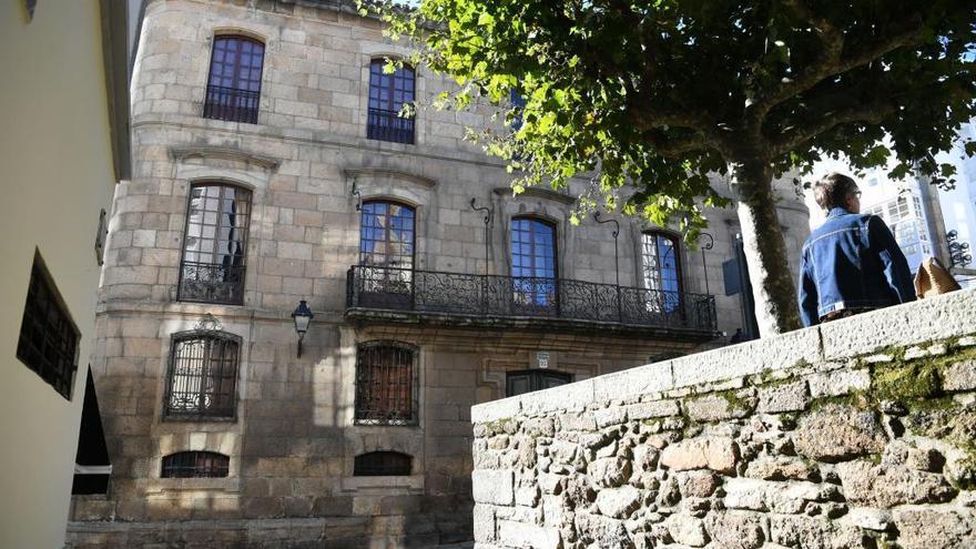 La Casa Cornide, en la Ciudad Vieja de A Coruña.