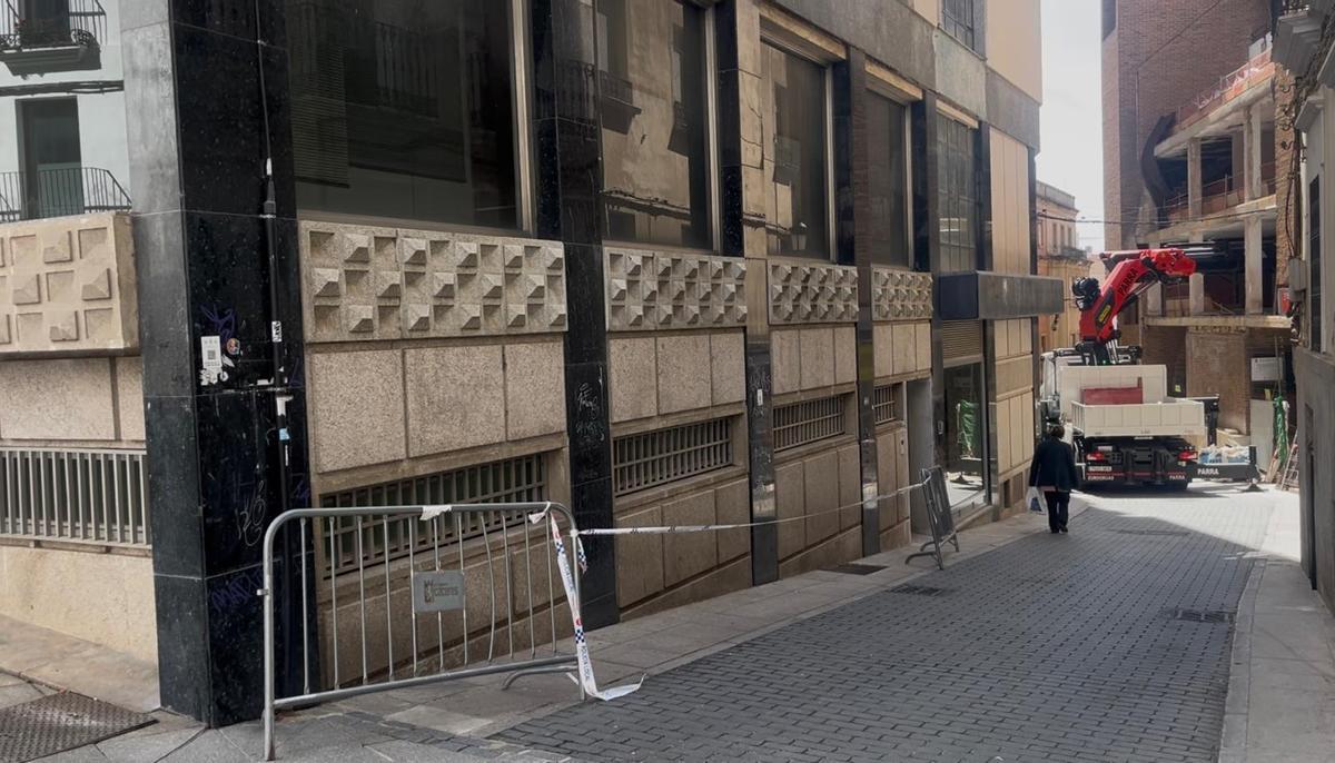 El desprendimiento de la calle Clavellina.