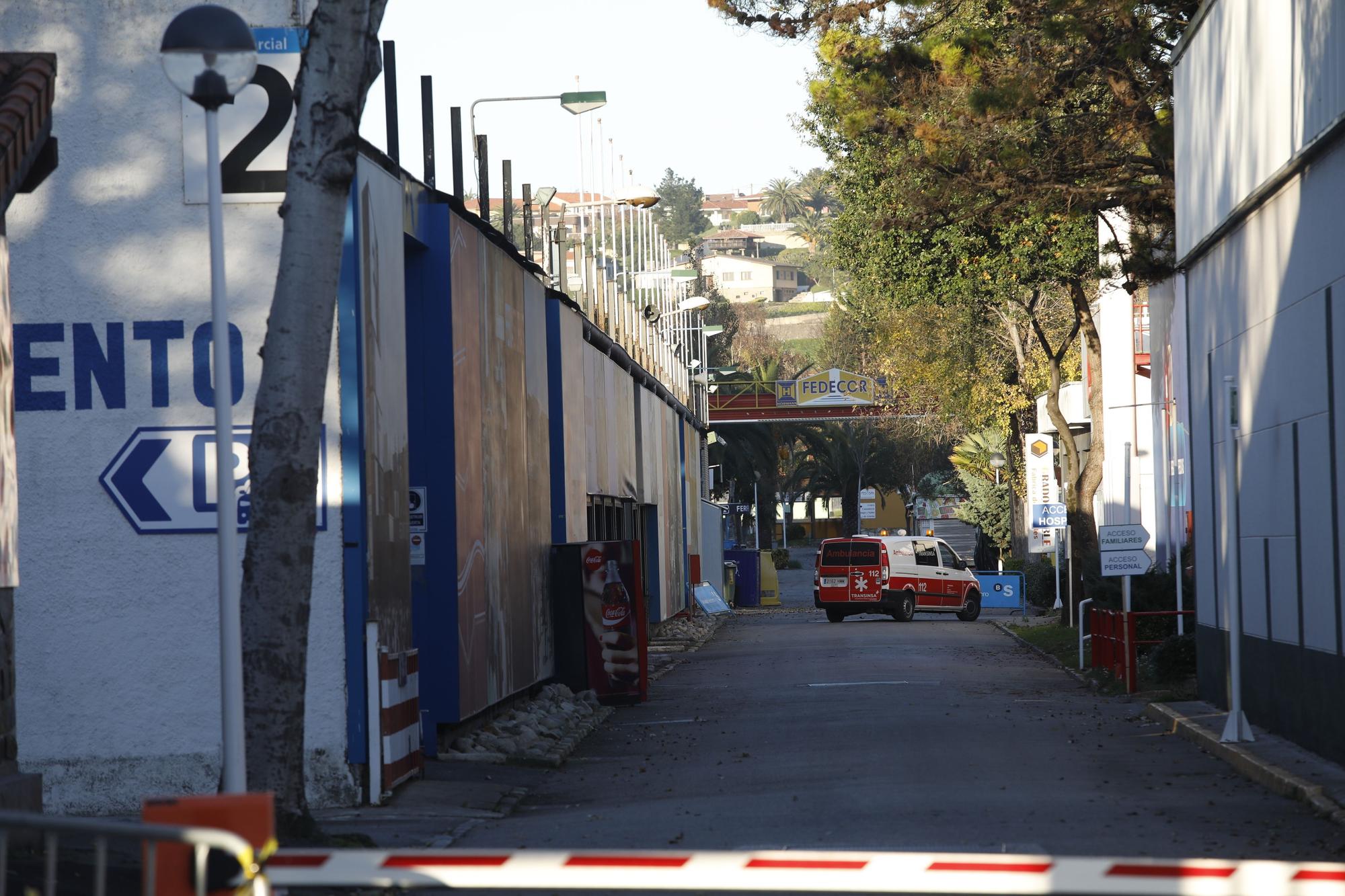 Llegan los primeros pacientes al hospital de la Feria de Muestras