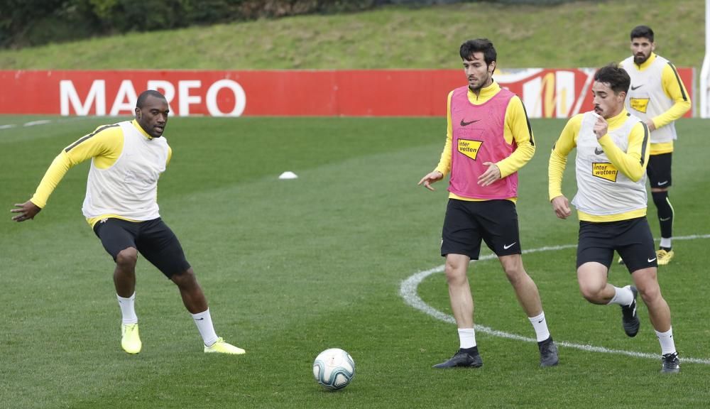 Entrenamiento del Sporting