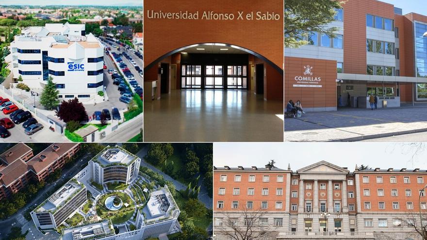 Las universidades privadas españolas imparten 1.923 titulaciones de grados, másteres y doctorados