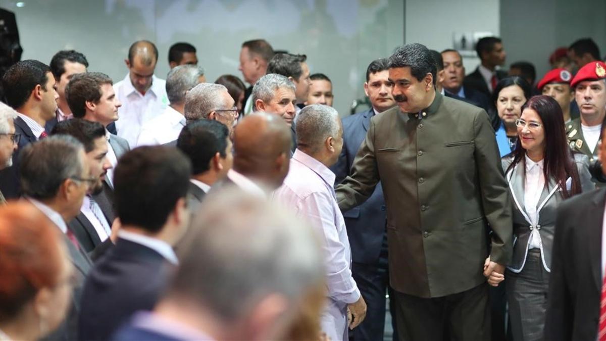 Nicolás Maduro en la Expo Venezuela Potencia 2017.