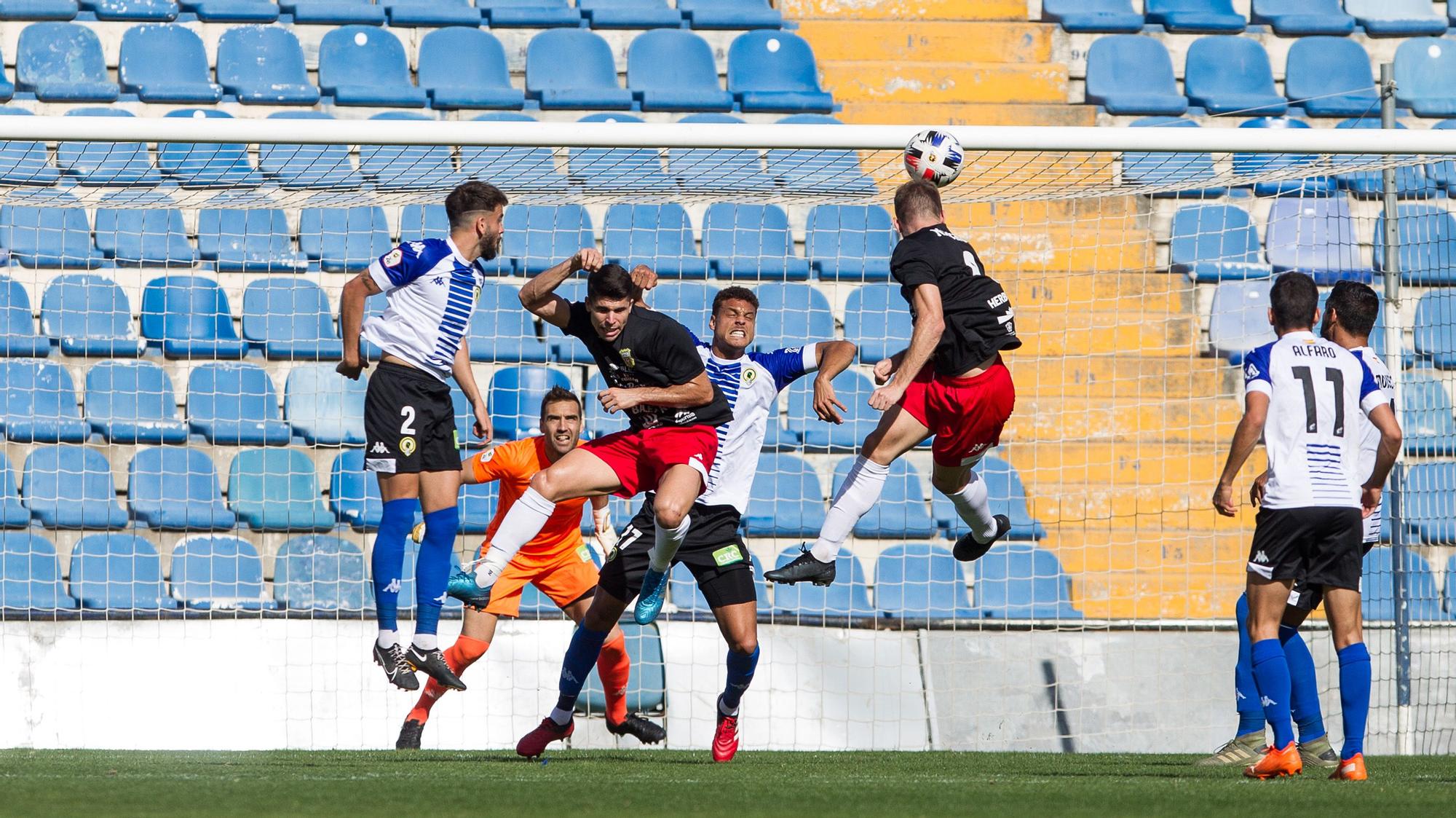 Las imágenes del partido Hércules - Peña Deportiva