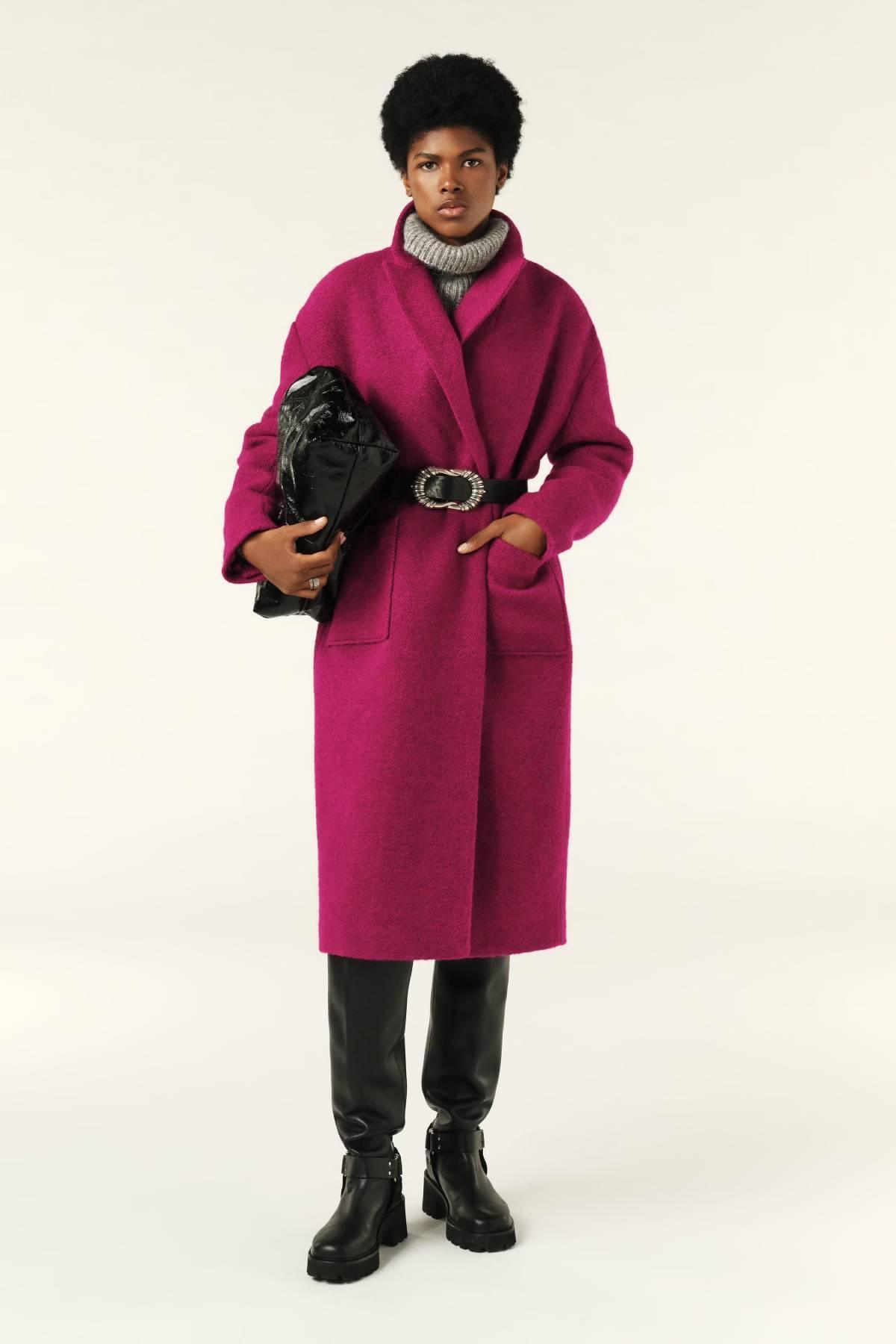 ABRIGO ROSA ZARA | 7 abrigos rosas, la pieza que es tendencia en las ...