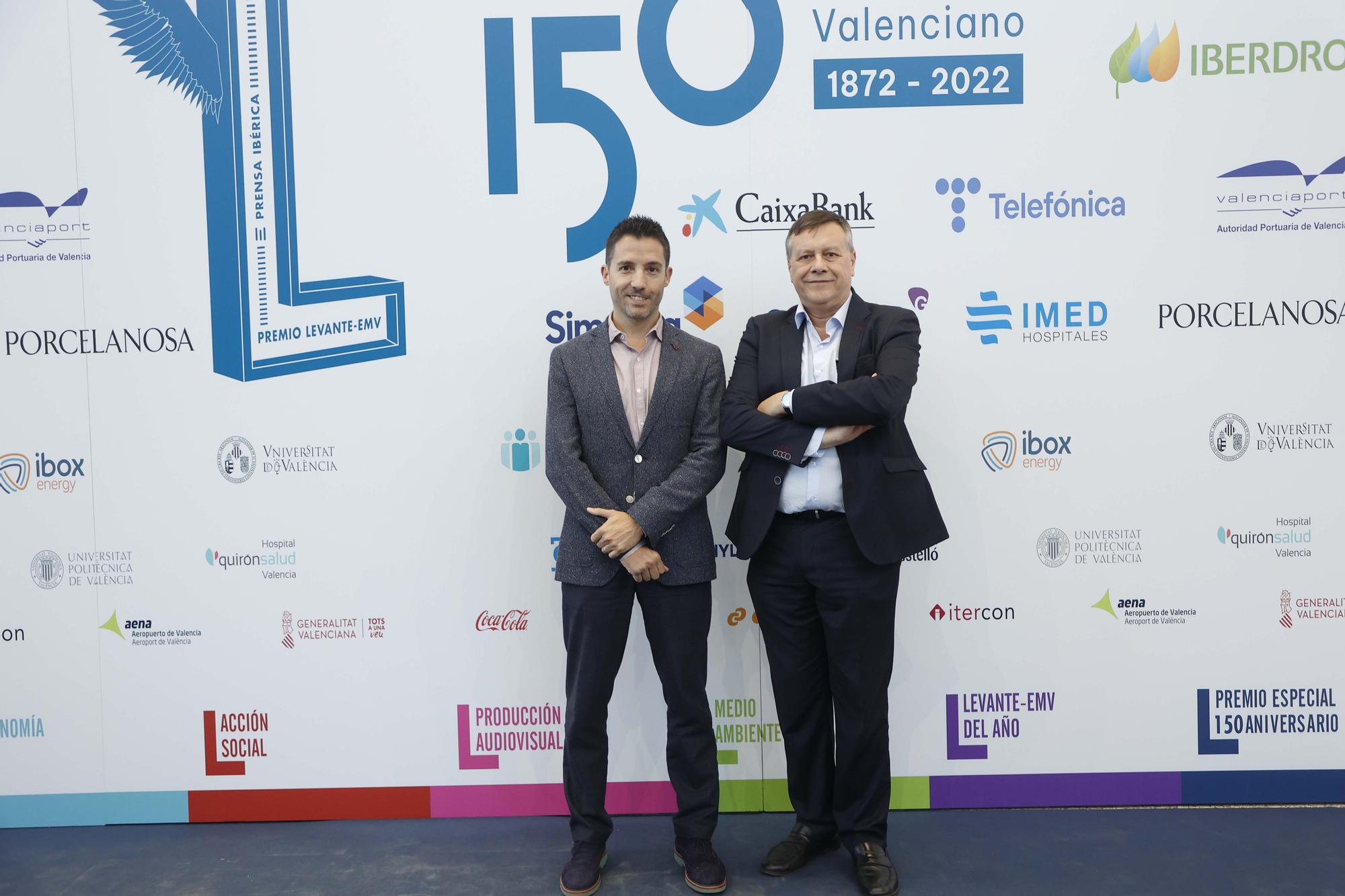 Todas las fotos de la gala de entrega de los premios Levante-EMV - 150 Aniversario