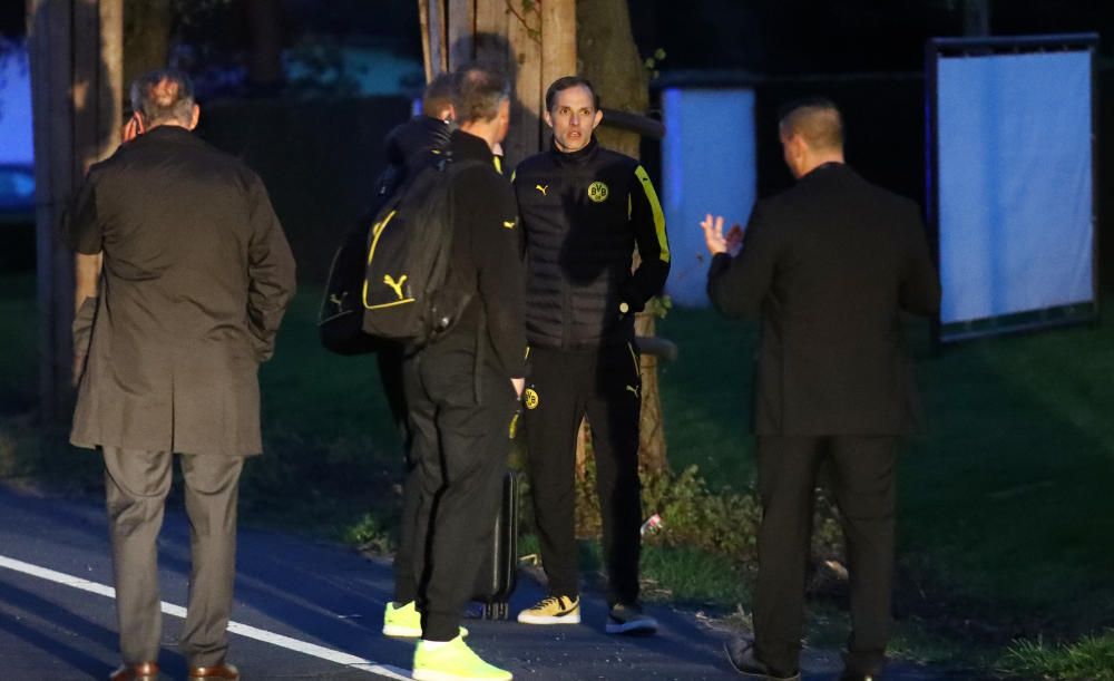 Explosión en el autobús del Borussia Dortmund