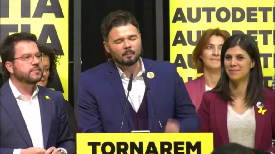 Gabriel Rufián: «L'independentisme ha sentenciat a l'estat»
