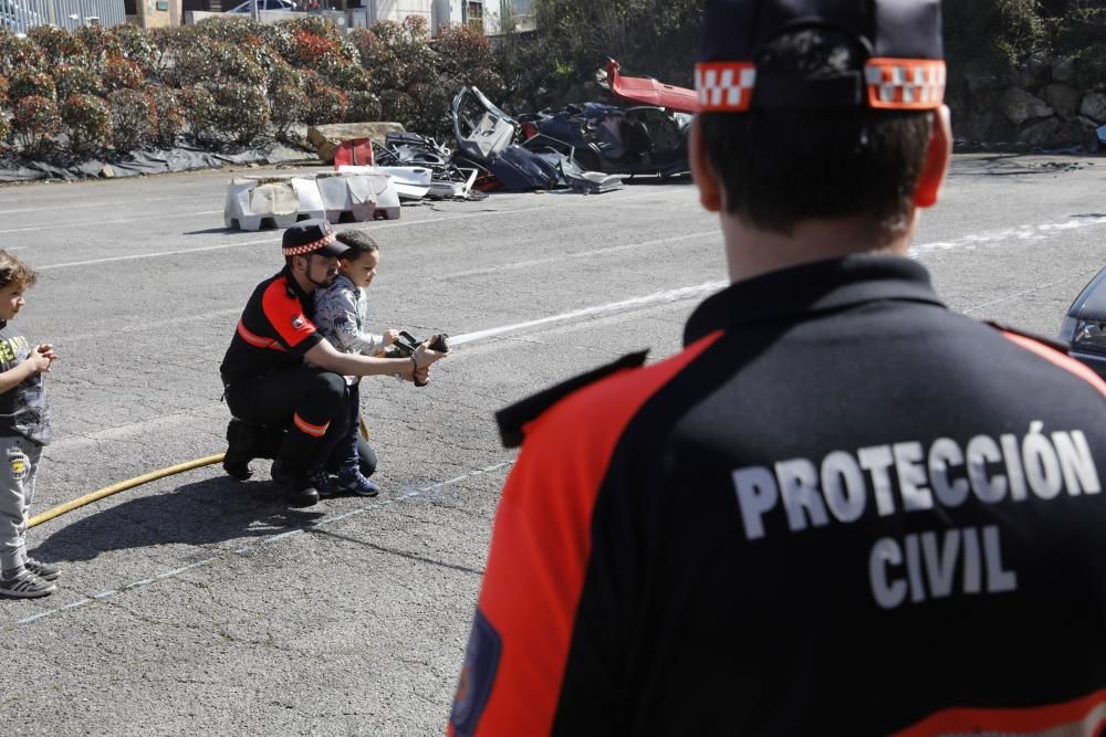 Jornadas de puertas abiertas en Bomberos de Gijón