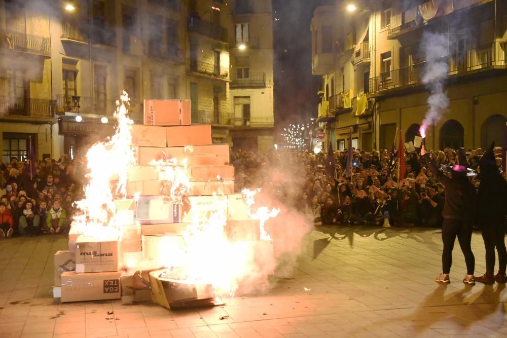 Manifestació feminista a Manresa