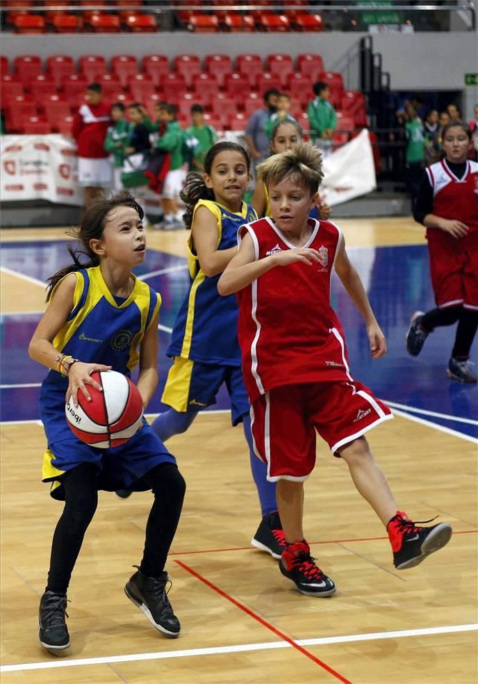 Día del Minibasket en el Príncipe Felipe