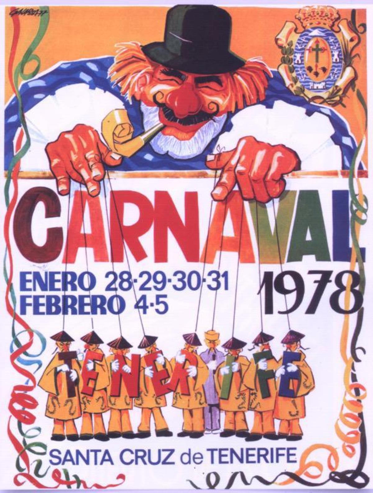 Cartel del Carnaval 1978. | | E.D.