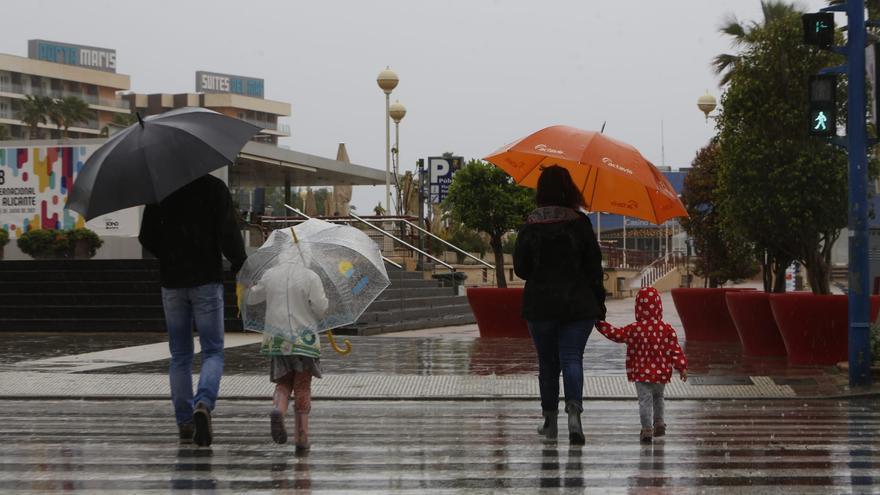 El tiempo en Alicante: Alerta amarilla por fuertes lluvias en la provincia