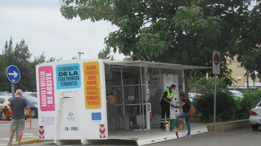 Burjassot recibirá en septiembre dos visitas del ecoparque móvil de la Emtre