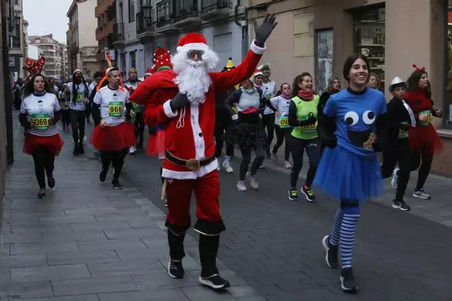 GALERÍA | Papá Noel, los Reyes Magos y los langostinos, a la carrera por Zamora