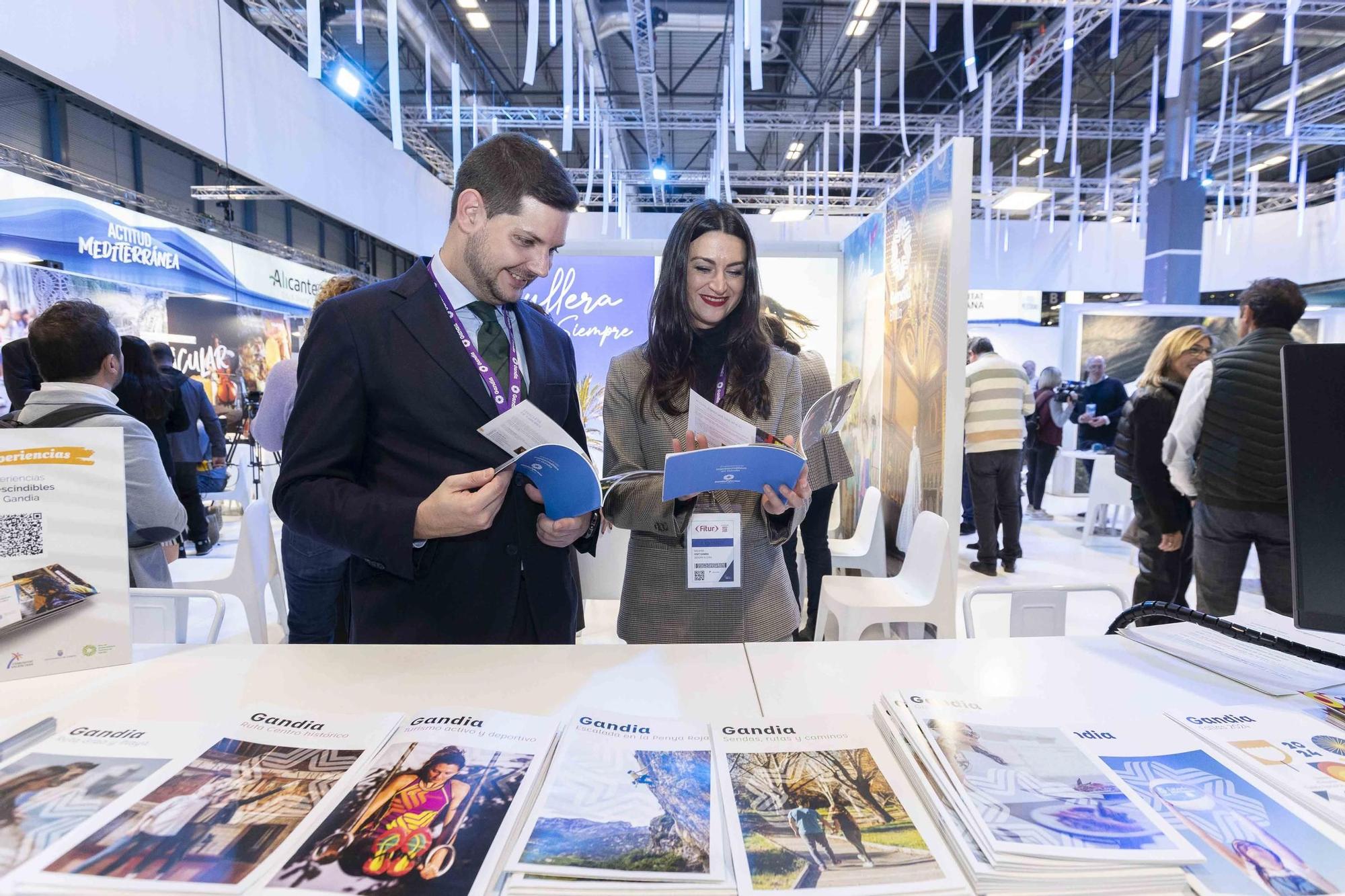 Así se ha mostrado la Safor en Fitur de Madrid.