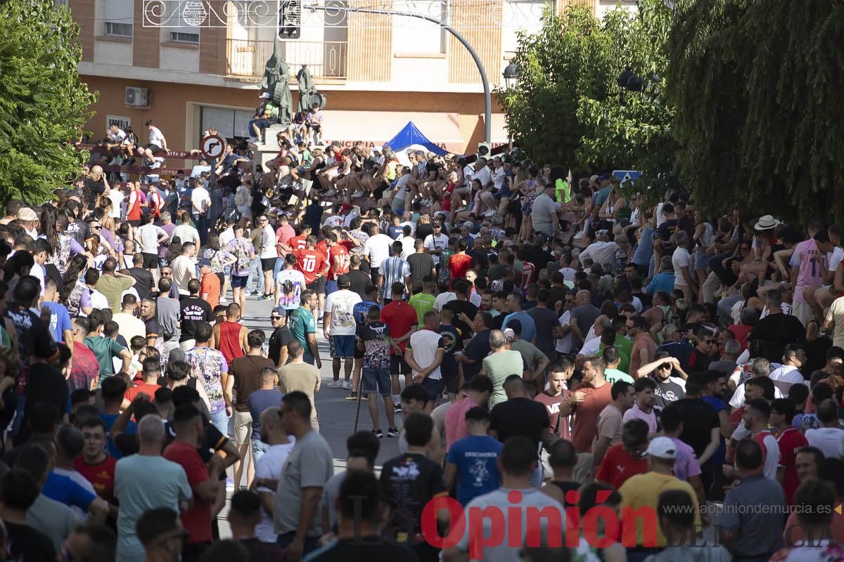 El segundo encierro de las Fiestas de Moratalla se salda con un herido