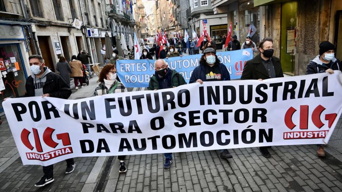 Protestas sindicales por la automoción y los servicios públicos | R.V.