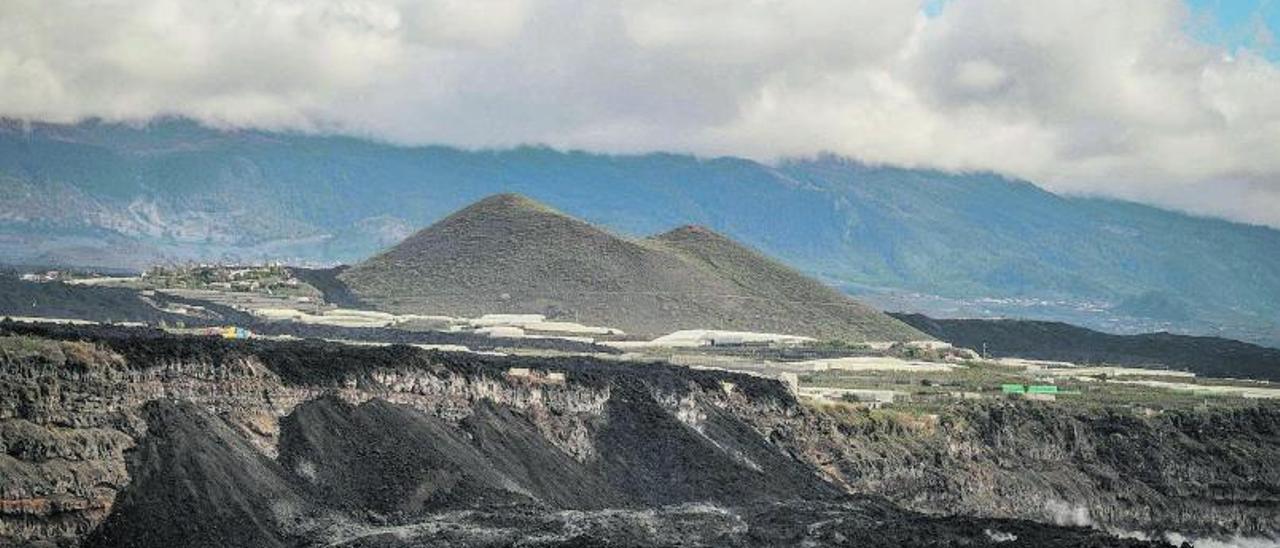 El estado del delta lávico cuando la erupción llegó a su fin.  | | ANDRÉS GUTIÉRREZ