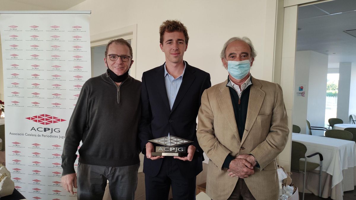 David Puig, escollit golfista català del 2021 David Puig, escollit golfista català del 2021