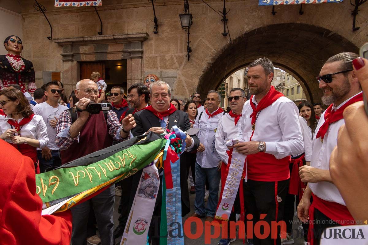 Moros y Cristianos en la mañana del día dos en Caravaca