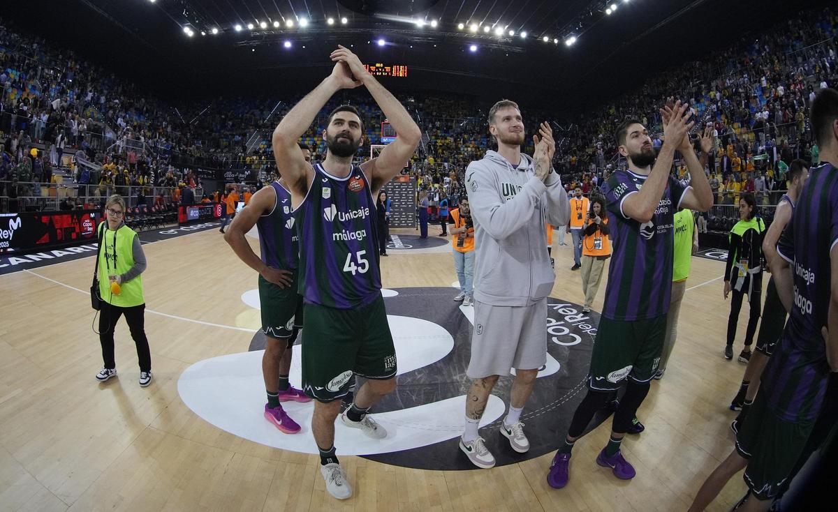 El Unicaja tiene muchos problemas físicos en su juego interior.