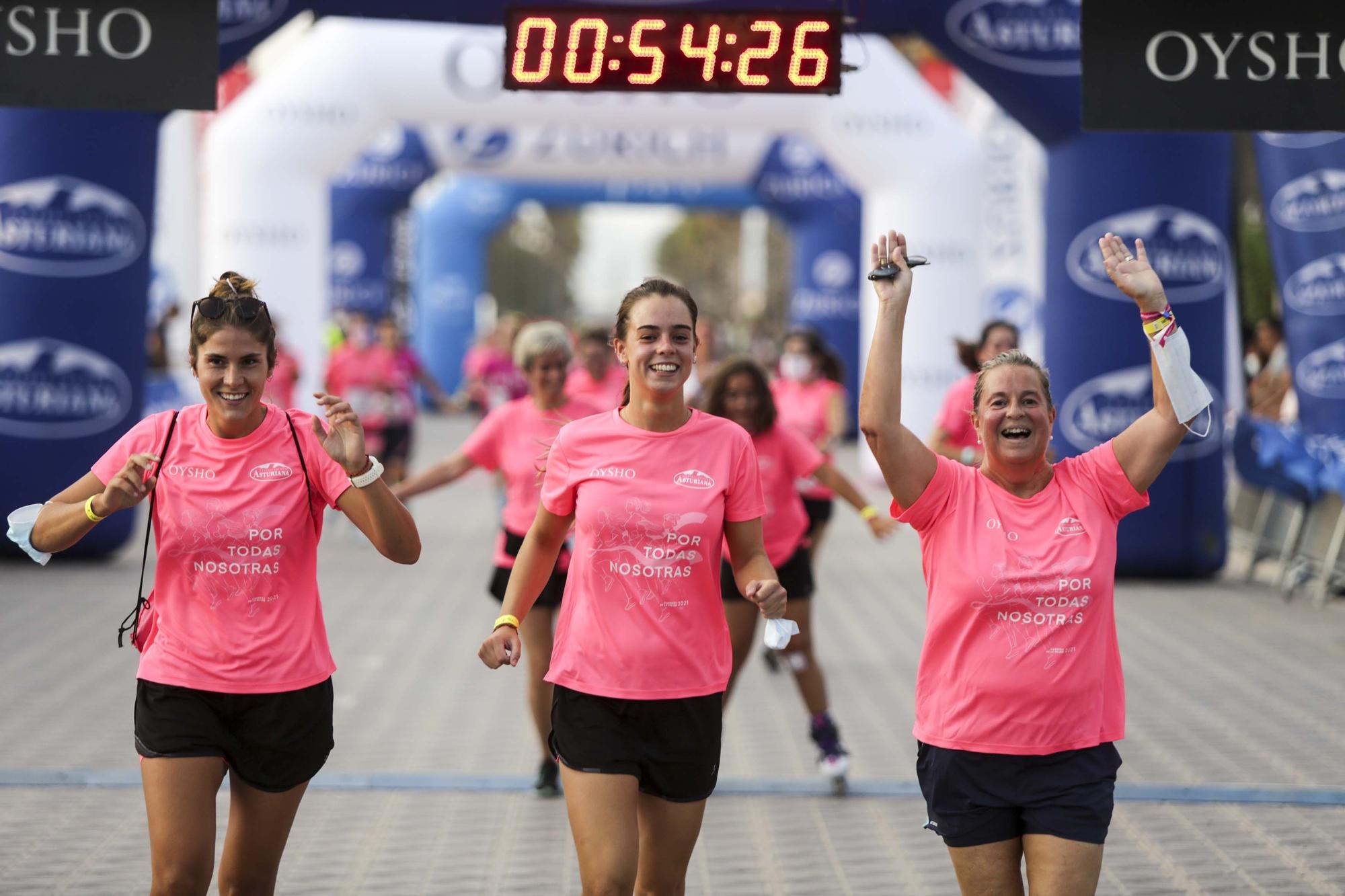 Las mejores imágenes de la carrera de la Mujer en València