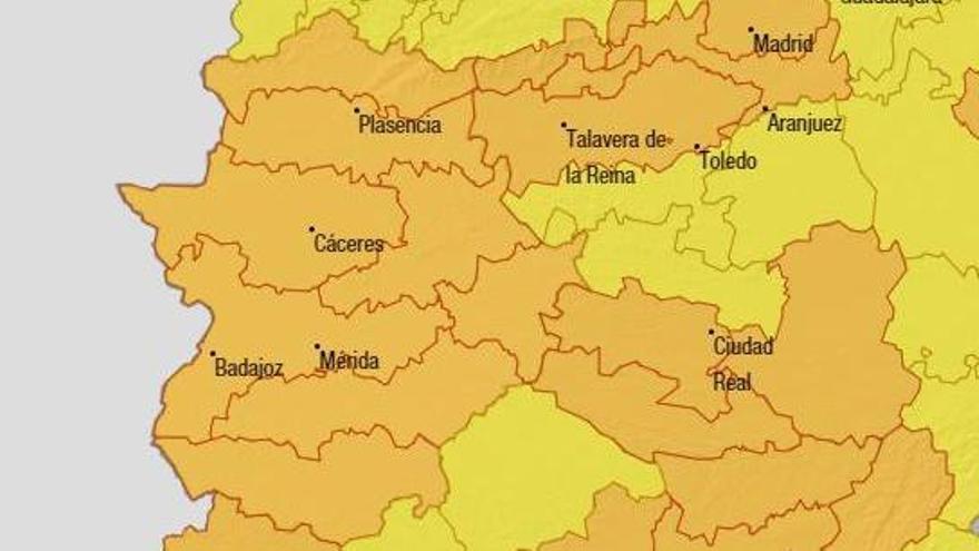 Los 44 grados de calor extremo llegan a Extremadura