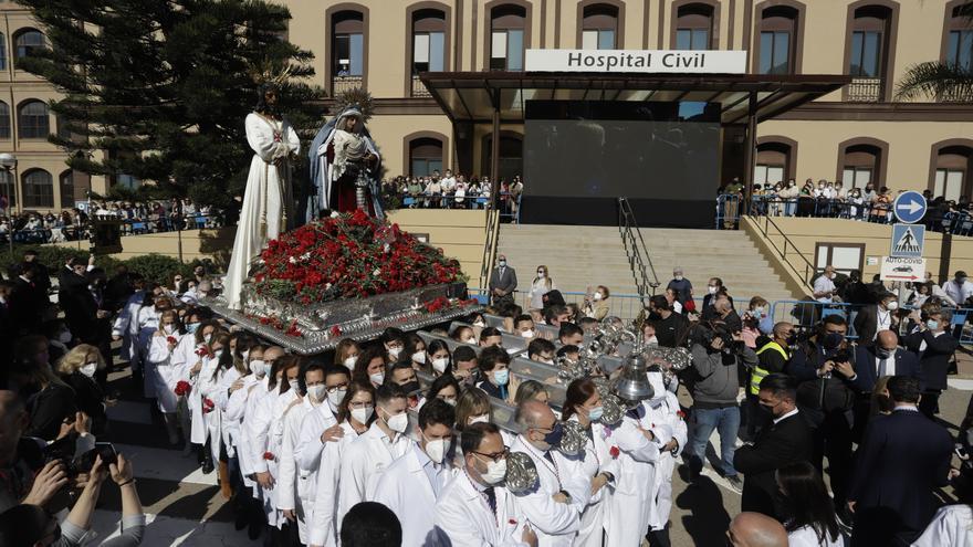 Misa del Alba y traslado de El Cautivo en la Trinidad | Sábado de Pasión de la Semana Santa de 2022