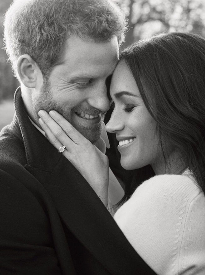 Meghan Markle y principe Harry, fotos oficiales