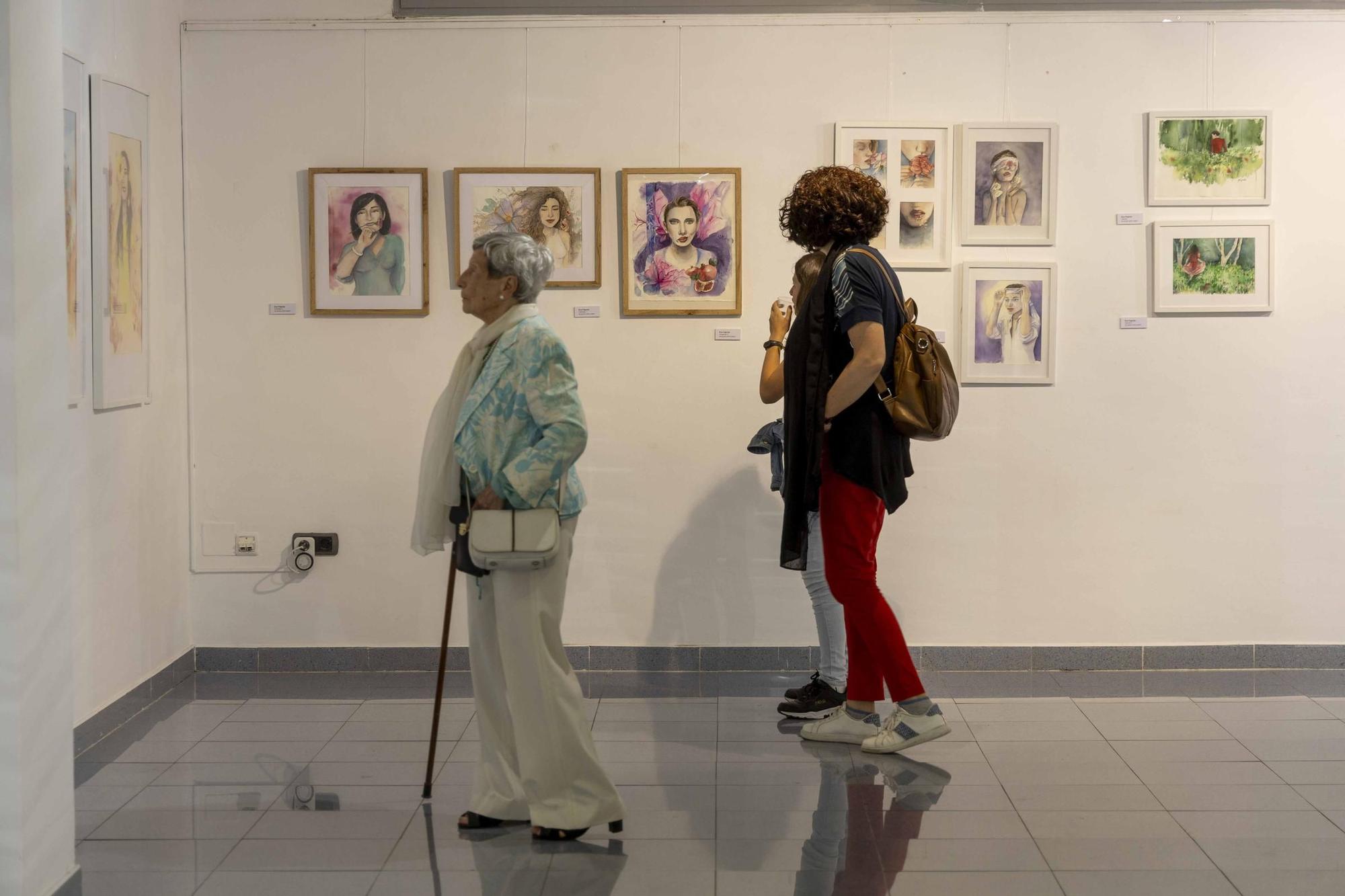 “Equinoccios”: tres artistas trazan un relato visual a través de la acuarela